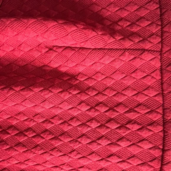 Collective Concepts Rich Red Textured Midi Dress - Picture 8 of 9